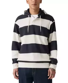 Мужская утепленная толстовка с длинным рукавом Relaxed Fit в стиле регби Levi's, синий