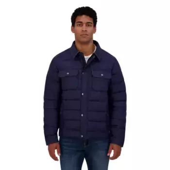 Мужская утеплённая куртка на фланелевой подкладке Zeroxposur, синий