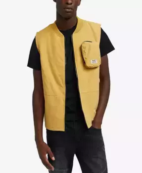 Мужская утилитарная жилетка на молнии Reason, коричневый/бежевый