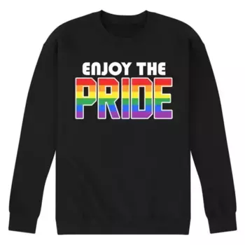 Мужская уютная флисовая толстовка Pride Licensed Character, черный