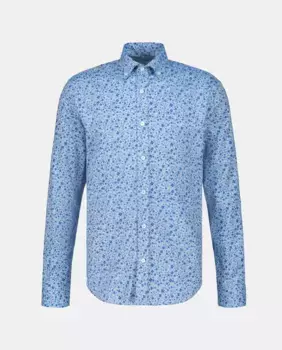 Мужская узкая спортивная рубашка Miguel Bellido, синий