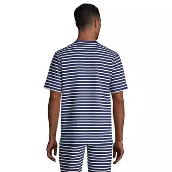 Мужская вафельная пижама Lands End Sleep Henley Lands' End