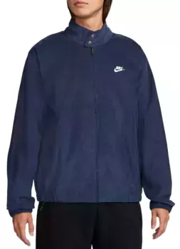 Мужская вельветовая куртка Nike Sportswear Club Harrington, цвет Midnight Navy