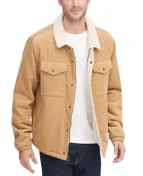 Мужская вельветовая куртка Trucker на флисовой подкладке Levi's