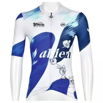 Мужская веломайка Monton Lifestyle Alien Rabbit, размер ХL, белый/синий