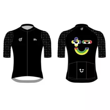 Мужская веломайка Monton Skull Monton Symbols Smile 11087, размер ХXL, черный