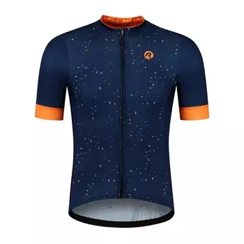 Мужская велосипедная майка с коротким рукавом - Terrazzo ROGELLI, цвет orange