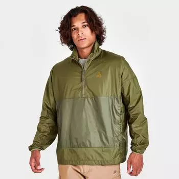 Мужская ветровка Nike ACG Half-Zip, зеленый