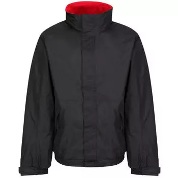 Мужская ветрозащитная непромокаемая куртка Dover Черный, Красный REGATTA, цвет rojo