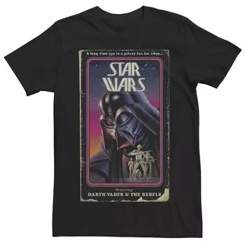 Мужская винтажная футболка с графическим принтом «Звездные войны» Star Wars