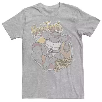 Мужская винтажная футболка с короткими рукавами «Черепашки ниндзя» Raphael Weekend Warrior Licensed Character