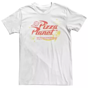 Мужская винтажная футболка с логотипом «История игрушек» Pizza Planet Disney / Pixar