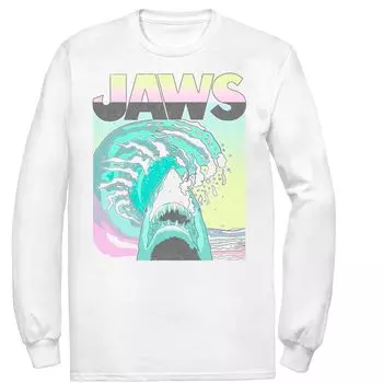 Мужская винтажная футболка с плакатом Jaws 80s Jaws Licensed Character