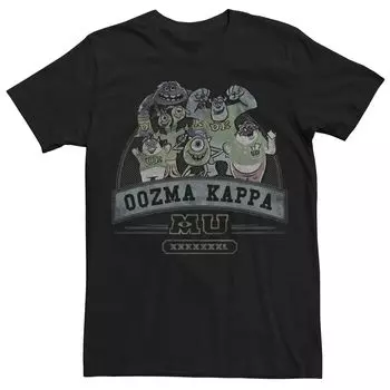 Мужская винтажная групповая футболка Disney Pixar Monsters University Oozma Kappa Licensed Character