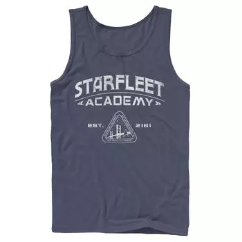 Мужская винтажная майка Star Trek Starfleet Academy 2161 Licensed Character