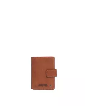 Мужская визитница из кожи цвета кожи Stamp, светло-коричневый