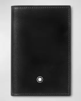 Мужская визитница Meisterstuck Bifold Montblanc, цвет Black