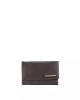 Мужская визитница с брелоком из светло-коричневой кожи Privata, светло-коричневый