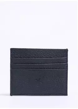 Мужская визитница темно-синего цвета Fabrika