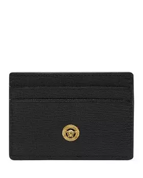 Мужская визитница Versace Medusa Biggie, черный