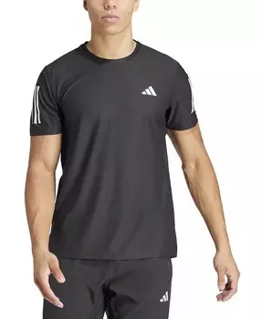 Мужская влагоотводящая футболка Own The Run adidas, черный
