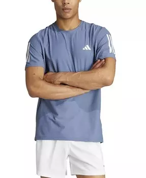 Мужская влагоотводящая футболка Own The Run adidas, синий