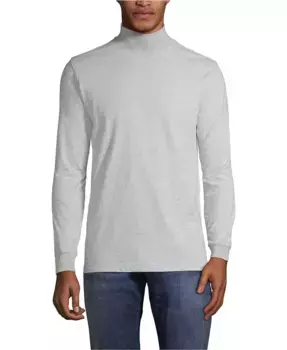 Мужская водолазка Super-T Lands' End, серый