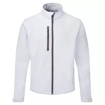 Мужская водонепроницаемая и ветронепроницаемая куртка из софтшелла Russell, белый