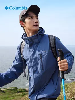 Мужская водонепроницаемая куртка Columbia, черный