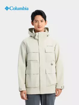Мужская водонепроницаемая куртка Columbia для прогулок на открытом воздухе, белый