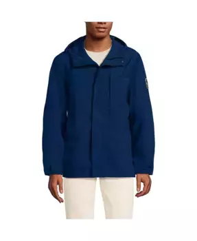 Мужская водонепроницаемая куртка Squall от дождя Lands' End, синий