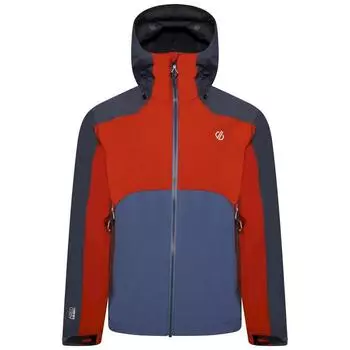 Мужская водонепроницаемая куртка Touchpoint II Burnt Salmon, звездный синий DARE 2B, цвет azul