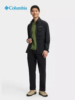 Мужская водоотталкивающая куртка Columbia с солнцезащитой UPF50, желтый