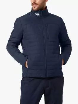 Мужская водоотталкивающая куртка Crew Insulator Helly Hansen, темно-синий