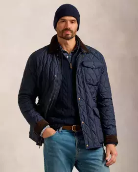 Мужская водоотталкивающая куртка из тафты больших размеров Polo Ralph Lauren, темно-синий