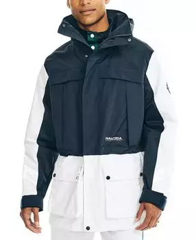 Мужская водостойкая куртка для соревнований с четырьмя карманами Nautica