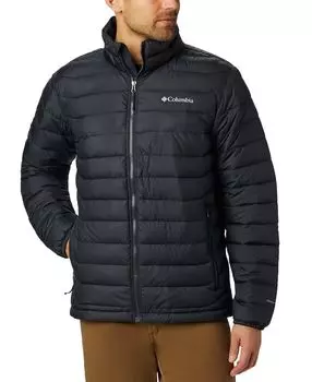 Мужская водостойкая куртка powder lite Columbia, черный