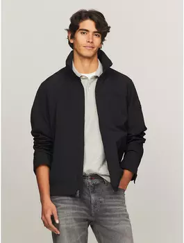 Ветровка Tommy Hilfiger Waterproof, черный