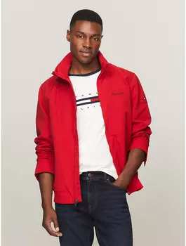 Ветровка Tommy Hilfiger Waterproof, красный