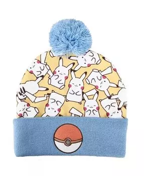 Мужская вязаная кепка Пикачу AOP Pokemon, мультиколор