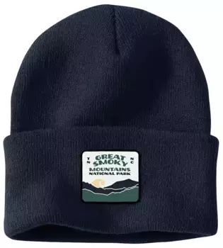 Мужская вязаная шапка Carhart Smokey Mounain Carhartt, темно-синий
