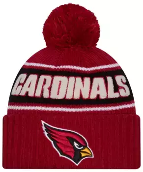 Мужская вязаная шапка New Era Arizona Cardinals Sideline Statement Team Color
