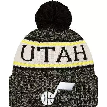 Мужская вязаная шапка New Era Utah Jazz Sport