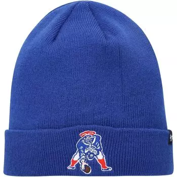 Мужская вязаная шапка с манжетами '47 Royal New England Patriots Legacy