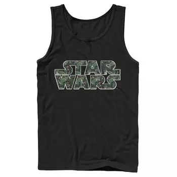 Мужская заправочная майка с тропическим логотипом «Звездных войн» Star Wars