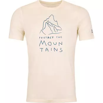 Мужская защитная футболка 150 Cool Mtn Ortovox, бежевый