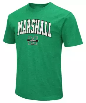 Мужская зеленая футболка Colosseum Marshall Thundering Herd