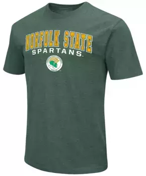 Мужская зеленая футболка Colosseum Norfolk State Spartans