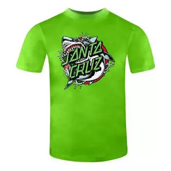 Мужская зеленая футболка X Santa Cruz Puma, зеленый