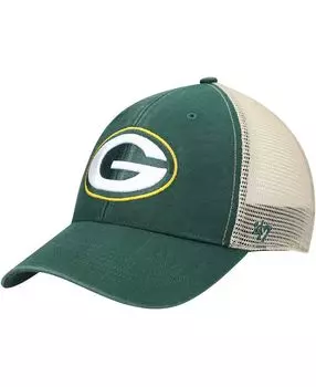 Мужская зеленая кепка Green Bay Packers Flagship MVP Snapback '47 Brand